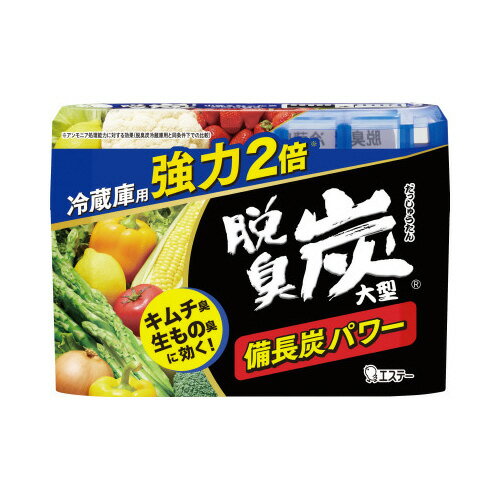 ●生ものの臭いに効くミネラル脱臭剤を使用。ワイドな容器で強力な脱臭効果。600Lの冷蔵庫まで対応●冷蔵庫用大型●容量/240g●効果期間は4〜6ヶ月です。（使用状況により異なります）メーカーの都合によりパッケージ及び内容量などが予告なく変更される場合があります