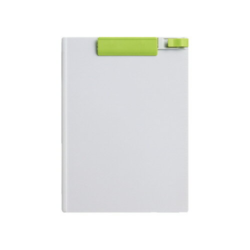 コクヨ クリップボード K2 A4タテ型 短辺とじ 黄緑 K2ヨハ-PS78YG