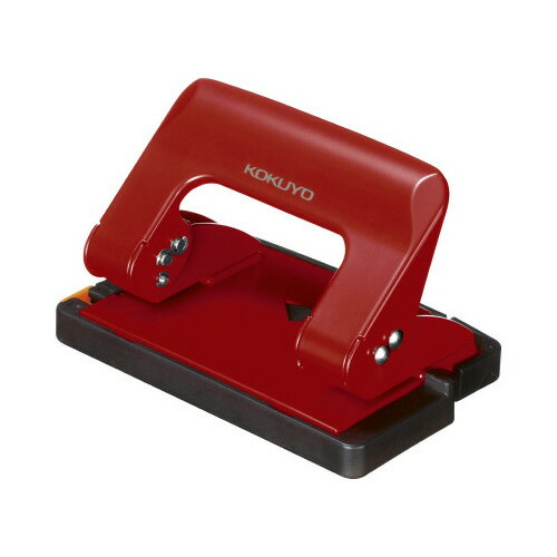 コクヨ　パンチ　ラクアケ　ハンディ　赤　PN‐G17R　約17枚穿孔タイプ