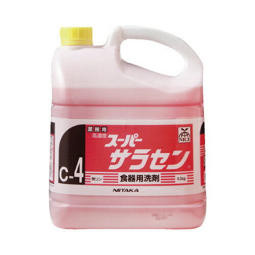 ●食器用洗剤　●希釈タイプ（6〜10倍希釈）●4kg　●コンパクトな高濃度洗剤（6倍）油汚れに強く、洗浄作業が楽になります。メーカーの都合によりパッケージ及び内容量などが予告なく変更される場合があります