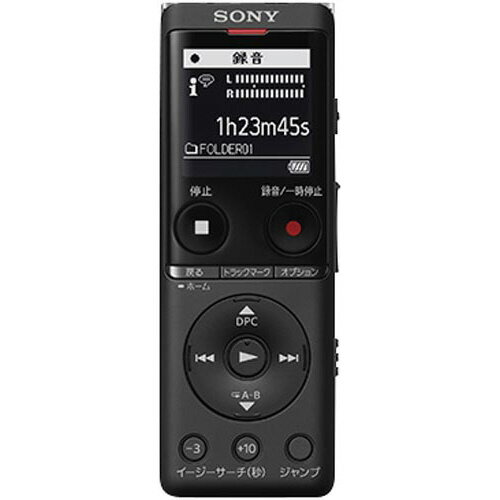 SONY　ステレオICレコーダー　UX570FB　ブラック　ICD‐UX570FB
