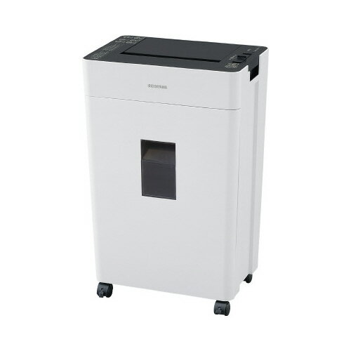 アイリスオーヤマ 両差しオートフィードシュレッダー AFSR100C クロスカット AFSR100C グリーン購入法..