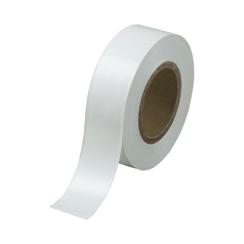 カウネット ビニールテープ 白 19mm×10m 10巻 7372-6623