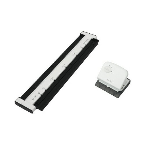 カール ゲージパンチ ブラック A4サイズ 30穴／B5サイズ26穴 GP-J2630-Kのサムネイル