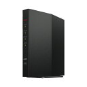 BUFFALO Wi-Fi 6対応ルーター スタンダード ブラック WSR-3000AX4P-BK