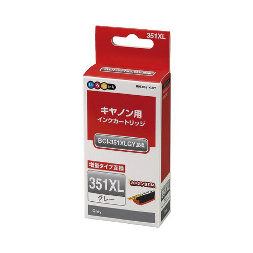 顼ꥨ CANON BCI351XLGY ߴ 졼 IRH-C351XLGY