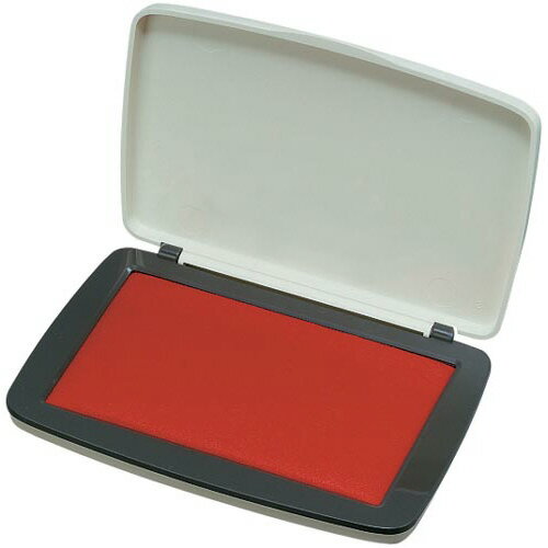 コクヨ KOKUYO スタンプ台（油性顔料タイプ）中形 2号 盤面サイズ：90×55mm 赤 IP-612R グリーン購入法..