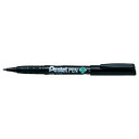 ぺんてる Pentel Yesぺんてるペン 黒 細字丸芯 ENMS50-A グリーン購入法適応 エコマーク