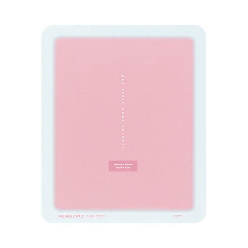 コクヨ KOKUYO マウスパッド「コロレー」 ボール式＆光学式対応Wタイプ ピンク EAM-PD50P グリーン購入..