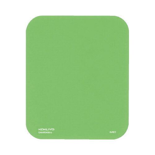 コクヨ KOKUYO マウスパッド・再生PETタイプ クリアグリーン EAM-PD40NTG グリーン購入法適応