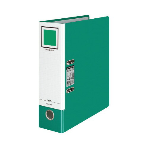 楽天ジムエール　楽天市場店コクヨ KOKUYO レバッチファイル A4縦 2穴 68ミリとじ 緑 フ-AL200G グリーン購入法適応