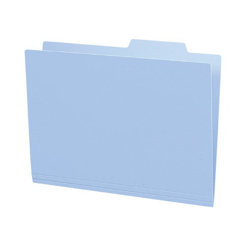 コクヨ KOKUYO 個別フォルダー（カラー・PP製） A4 青 5冊パック A4-IFH-B グリーン購入法適応