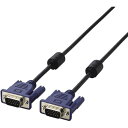 エレコム D-Sub15ピン(ミニ)ケーブル 10m VGA ブラック CAC-L10BK/RS
