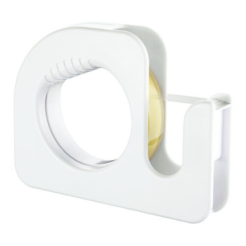 ニチバン セロテープハンドカッター直線美 白 大巻セロテープ18mm×25m 1巻付 TC-20CB5 ★10個パック