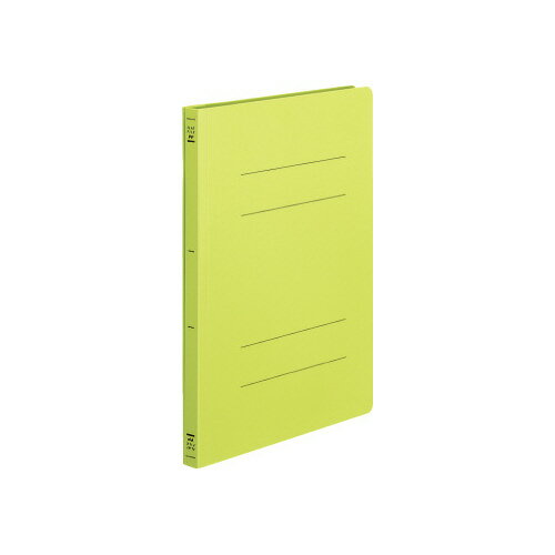 コクヨ KOKUYO フラットファイル「PP」 A4縦 15ミリとじ 黄緑 フ-H10YG グリーン購入法適応