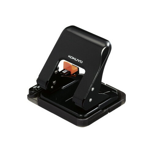 コクヨ KOKUYO パンチ「ラクアケ」 PN−G25D 黒 約25枚穿孔タイプ PN-G25D グリーン購入法適応