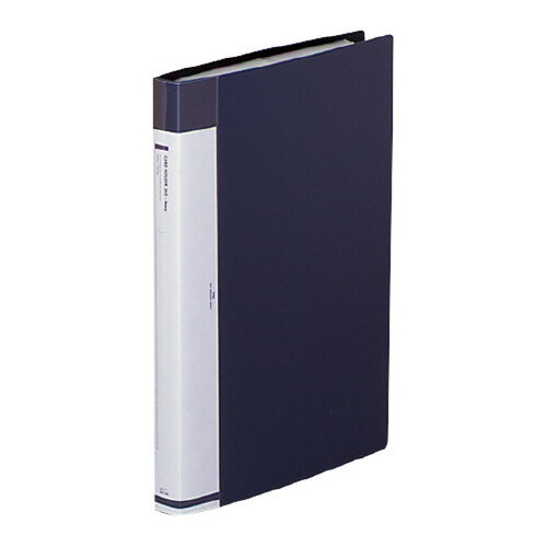 リヒトラブ 名刺帳交換式 A4縦 30穴 A4縦 360名 藍 G8812-11 グリーン購入法適応 ★10個パック