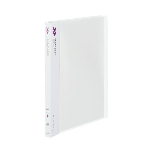 コクヨ KOKUYO クリヤーブック「K2」（固定式） A4縦 20ポケット 固定式 透明 K2ラ-K20T グリーン購入..