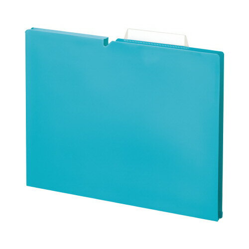 コクヨ KOKUYO 個別フォルダ「NEOS」（PP製）A4 15mm ターコイズブルー A4P-NEF15B グリーン購入法適応