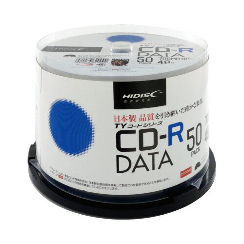磁気研究所 CD−Rデータ用50枚 IJP対応 TYCR80YP50SP グリーン購入法適応 磁気研究所 CD−Rデータ用50枚 IJP対応 TYCR80YP50SP グリーン購入法適応
