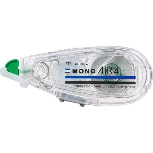 トンボ鉛筆 修正テープモノエアーつめ替え式4 テープ幅4．2mm×10m巻、つめ替え式 CT-CAX4 グリーン購入..