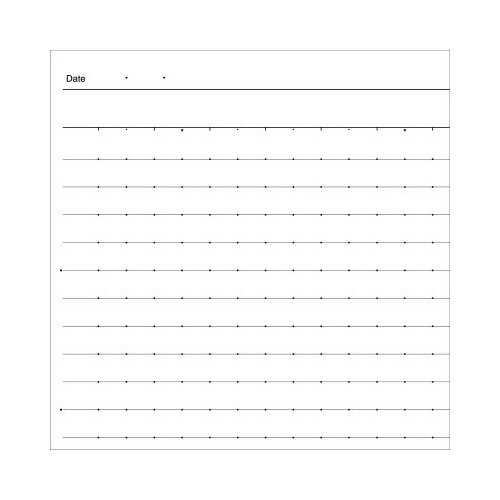 コクヨ KOKUYO キャンパスノート（ドット入り罫線） （ハーフサイズ）普通横罫（ドット入り） ノ-293AT ★ネコポス