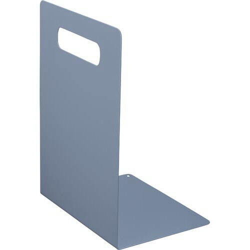カウネット スタぴとブックエンド A4L型タテ グレー 1組（2枚入） 4303-8787