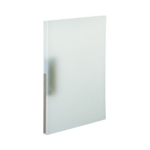 コクヨ KOKUYO レバーファイル「Glassele」 A4縦 オフホワイト フ-GL320W