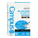 コクヨ ノ-807BTキャンパス　ルーズリーフさらさら書ける　A5（20穴）ドット入り6mm罫100枚入数：1