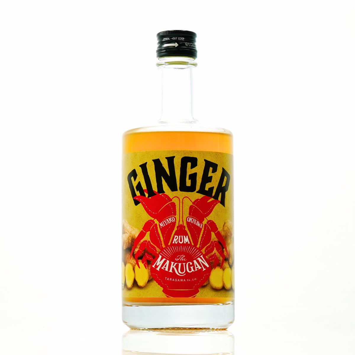 MAKUGAN GINGER(マクガンジンジャー) 25度 [多良川 クラフトラム 生姜リキュール ...