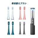 UV除菌電動歯ブラシ専用 替えブラシ 2個セット 大事な歯には安心 電動歯ブラシの替えブラシ 高性能の電動歯ブラシで感動の磨きあがりへ