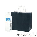 HEIKO 紙袋 手提げ紙袋 25チャームバッグ 32-4 藍 幅320×マチ200×高290mm 50枚入 業務用 ラッピング シモジマコード003268103