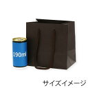 HEIKO 紙袋 手提げ紙袋 カラーチャームバッグ MW ブラウン 幅160×マチ110×高160mm 10枚入 茶色 業務用 ラッピング シモジマコード005...