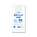 レジ袋 100枚 EFハンド ビニール袋 SS 乳白色 シモジマ HEIKO