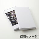 靴下2足用 ギフト ボックス 10枚 デラックス白無地箱 K-2 組み立て式 シモジマ HEIKO