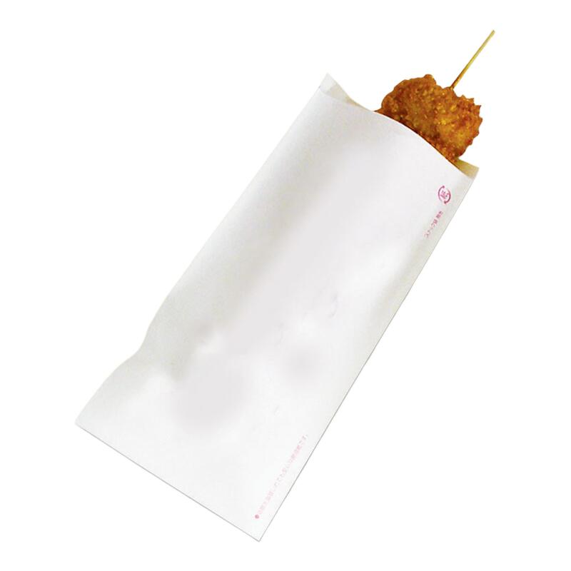 【ブラックフライデー ポイント5倍】 耐油 紙 スナック 袋 100枚 幅105×高さ235mm 無地 アオトプラス