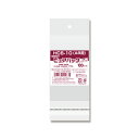 OPP袋 透明袋 A8用 クリアヘッダー付き 100枚入 ピュアパック 厚0.03×幅60×高100+ヘッダー25+テープ30mm/穴径:8mm シモジマ SW...
