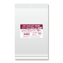 OPP袋 透明袋 B5用 クリアヘッダー付き 100枚入 ピュアパック 厚0.03×幅195×高270+ヘッダー25+テープ30mm/穴径:8mm シモジマ S...