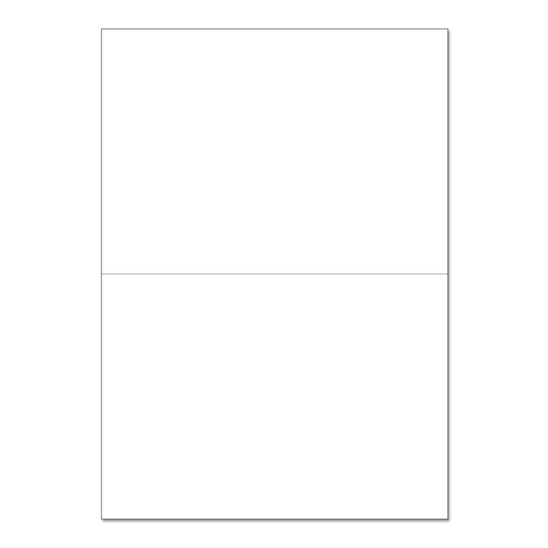 伝票用紙 500枚 A4 2分割