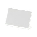 共栄プラスチックL-100 メタクリルL型カード立て 1個
