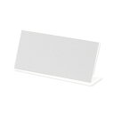 共栄プラスチック L-120 メタクリルL型カード立て 1個