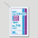 【楽天マラソンSALEポイント5倍】 極薄 ポリ袋 紐付き 200枚 ニューソフトパック HD 規格袋 No.710 シモジマ HEIKO