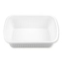 弁当 容器 50枚 二段弁当容器 本体 BF-211 ホワイト シーピー化成
