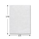 不織布袋 100枚 商品保護 緩衝材 N ノンパピエバッグ 白 12.5-17 シモジマ HEIKO