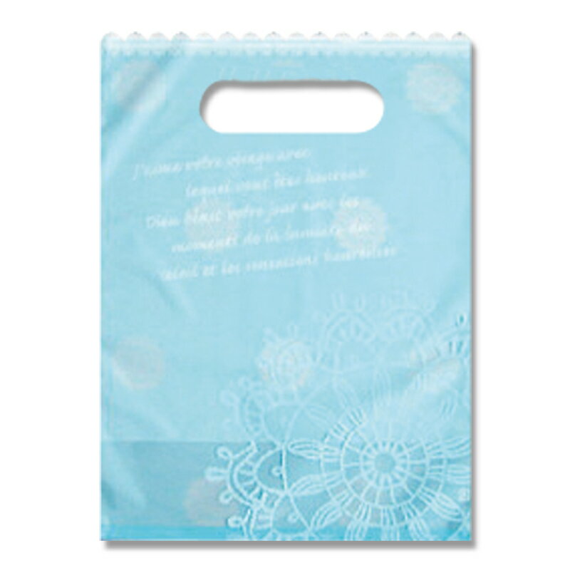OPP 袋 ギフト バッグ 50枚 OSAレースバック M ベビーブルー オーセロ