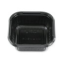 丼 容器 50枚 aP角丼 本体 aP-76 黒 エフピコチューパ