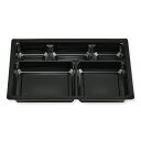 仕出し 弁当 容器 中仕切 50枚 紙ボックス MSD 90-60 a 黒 エフピコチューパ