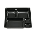 仕出し 弁当 容器 中仕切 50枚 紙ボックス MSD 70-70 a-1 黒 エフピコチューパ