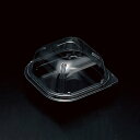 食品 容器 100枚 ユニコン LS-角120ドーム B スミ