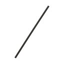 【楽天スーパーセール限定特価】ストロー 500本 バラ(個包装なし) 紙ストロー 平口 6mm 裸 黒 ケーピープラテック
